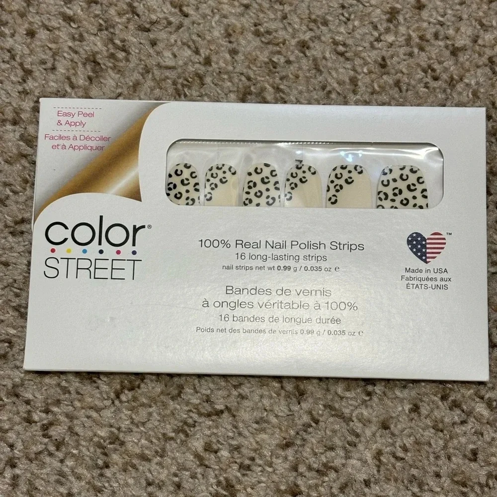 NWT Color Street Spot On Leopard Print  *BOGO FREE ALL COLOR STREET STRIPS* - Picture 3 of 4